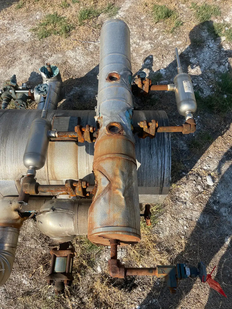 Industrial Service &amp; Fabricators, Inc Receptor horizontal (16 pulg. X 36 pulg. 40 galones)