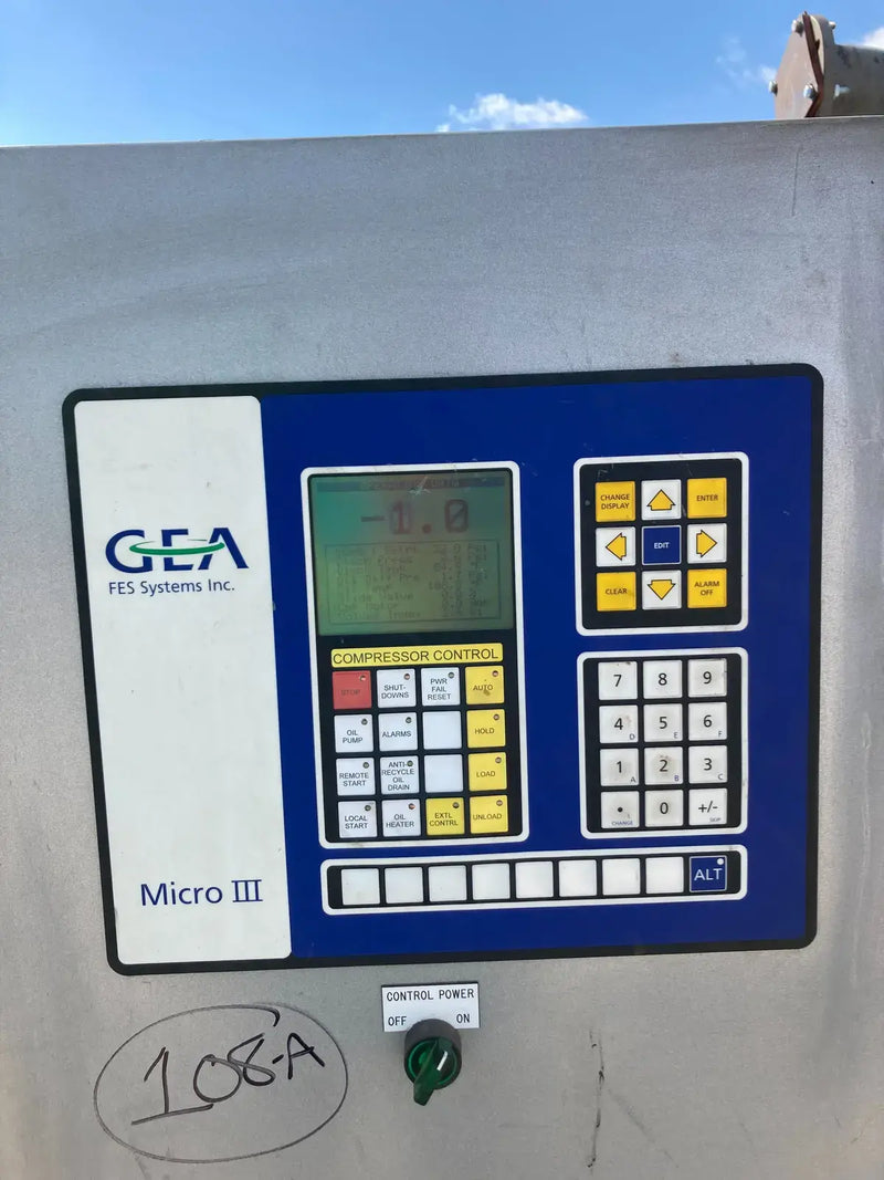 FES 195GM Rotary Screw Compressor Package (GEA N-5, 250 HP 460 V)