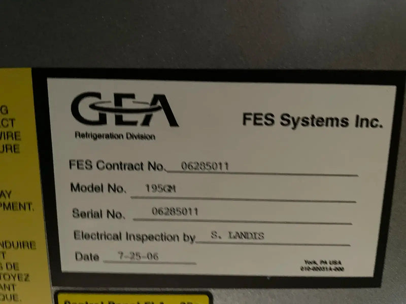 FES 195GM Rotary Screw Compressor Package (GEA N-5, 250 HP 460 V)
