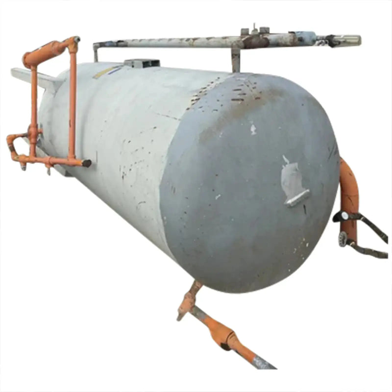 Receptor de amoníaco vertical RVS (48 pulg. X 118 pulg. 935 galones)