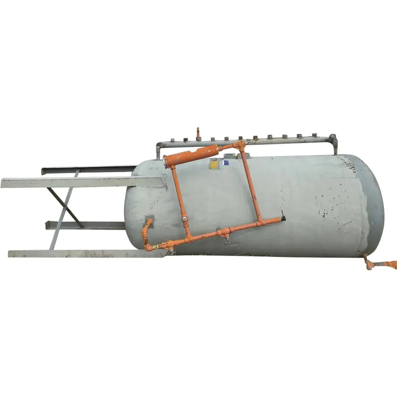 Receptor de amoníaco vertical RVS (48 pulg. X 118 pulg. 935 galones)