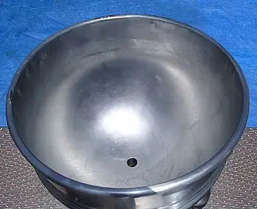 Hervidor de vapor con camisa de acero inoxidable Hamiltons, 150 galones