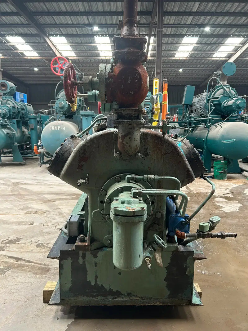 Vilter 12-Cylinder Reciprocating Compressor Package (Direct Drive Driven)