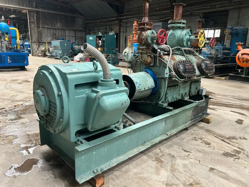 Vilter 12-Cylinder Reciprocating Compressor Package (Direct Drive Driven)