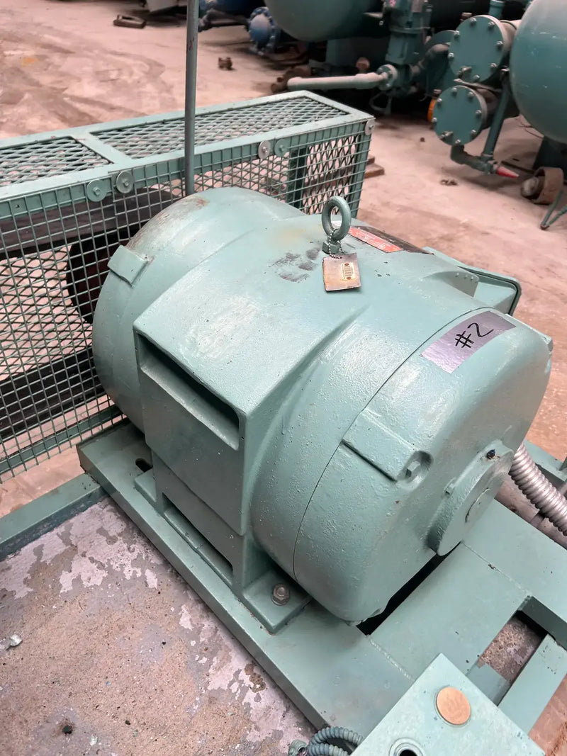 Hasegawa VML6A 6-Cylinder Reciprocating Compressor Package (100 HP 460 V, Belt Driven)