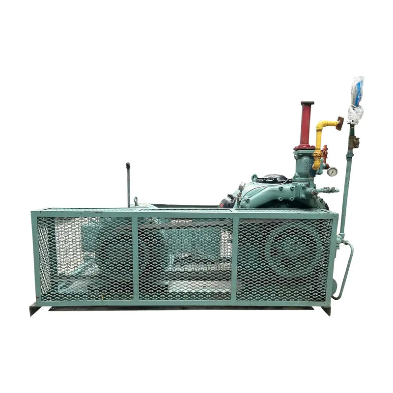 Compresor alternativo Hasegawa VML6A de 6 cilindros (100 HP, 460 V, accionado por correa)