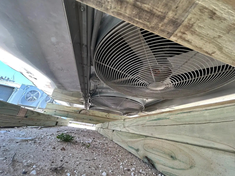 York DC30-484 Ammonia Evaporator Coil - 4 Fans (LowTemperature)