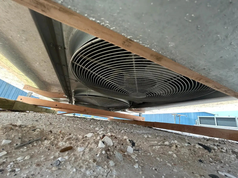 York DC30-484 Ammonia Evaporator Coil - 4 Fans (Low Temperature)