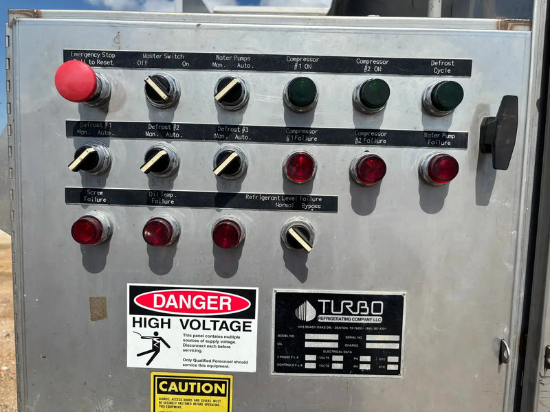 Turbo Ice Stainless Steel TIG85-SCER Plate Ice Maker (Halocarbon (Freon) Refrigeration, 85 Ton Day)