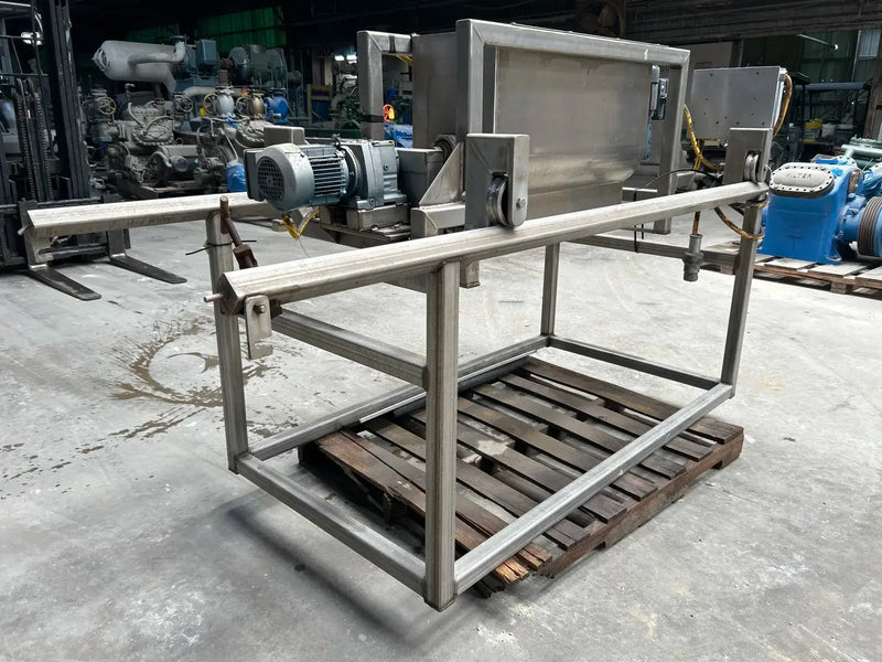Topping Application Fedco Stainless Steel Topping Applicator
