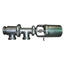 Cherry Burrell Válvula de aire de vástago largo de 3 vías de 2 pulg.