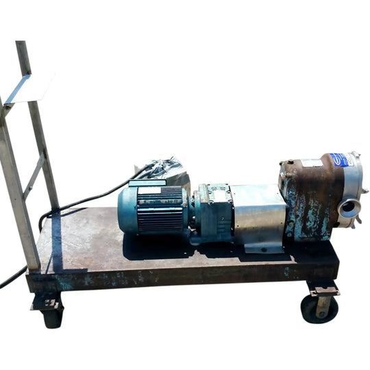 Waukesha Cherry-Burrell 055-DO Positive Displacement Pump (5 HP, 90 GPM Max)