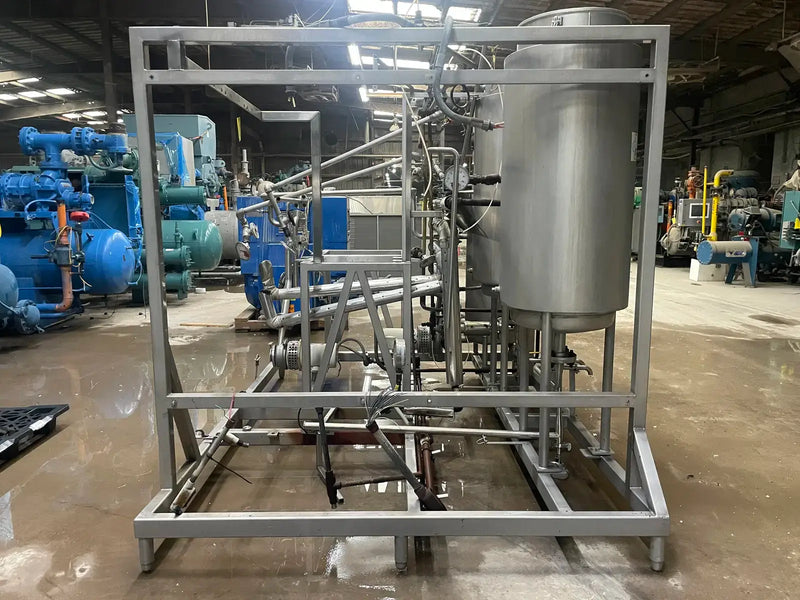 Essence Recovery Skid With Storage Tanks and Pumps