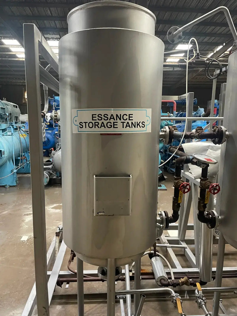 Essence Recovery Skid With Storage Tanks and Pumps