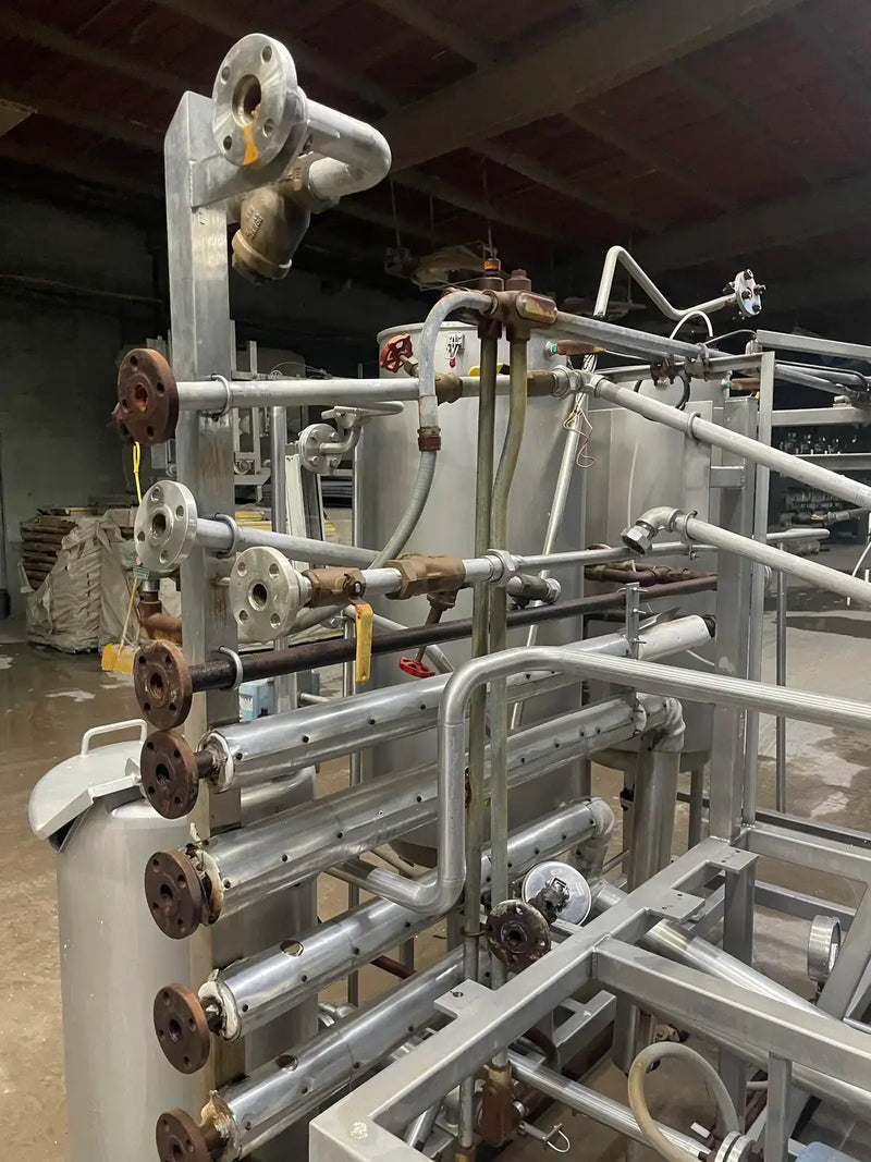 Essence Recovery Skid With Storage Tanks and Pumps