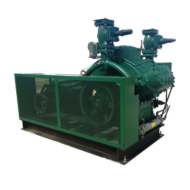 Howe Corporation J56 6-Cylinder Reciprocating Compressor (75 HP 230/460 V, Belt Driven)