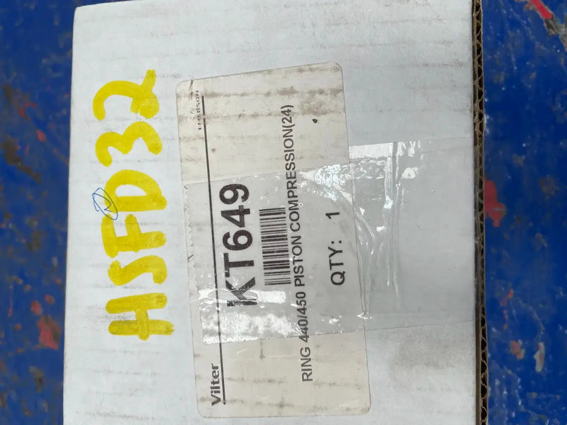 Anillo de compresión de pistón Vilter KT649