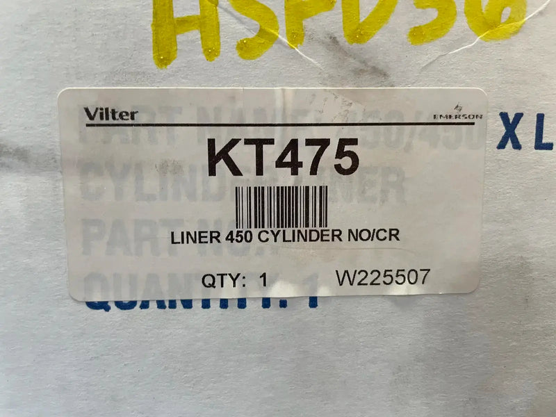 Vilter KT475 Liner 450 Cilindro de revestimiento NO/CR