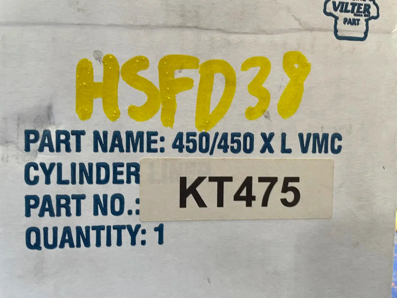 Conjunto de camisa de cilindro Vilter KT475 NO/CR