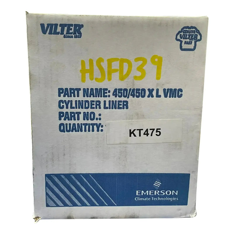 Conjunto de camisa de cilindro Vilter KT475 NO/CR