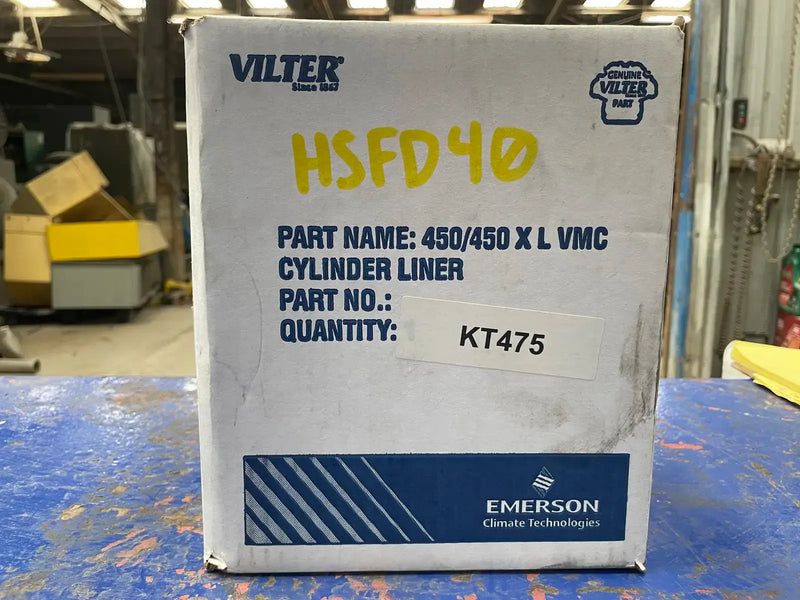 Conjunto de camisa de cilindro Vilter KT475 NO/CR