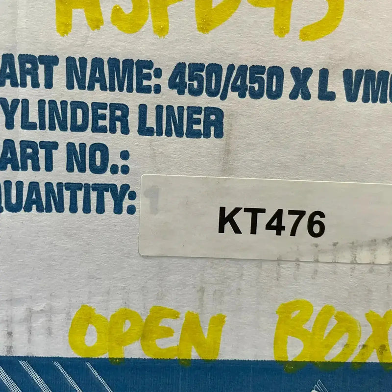 Vilter KT476 Cylinder Liner W/CR