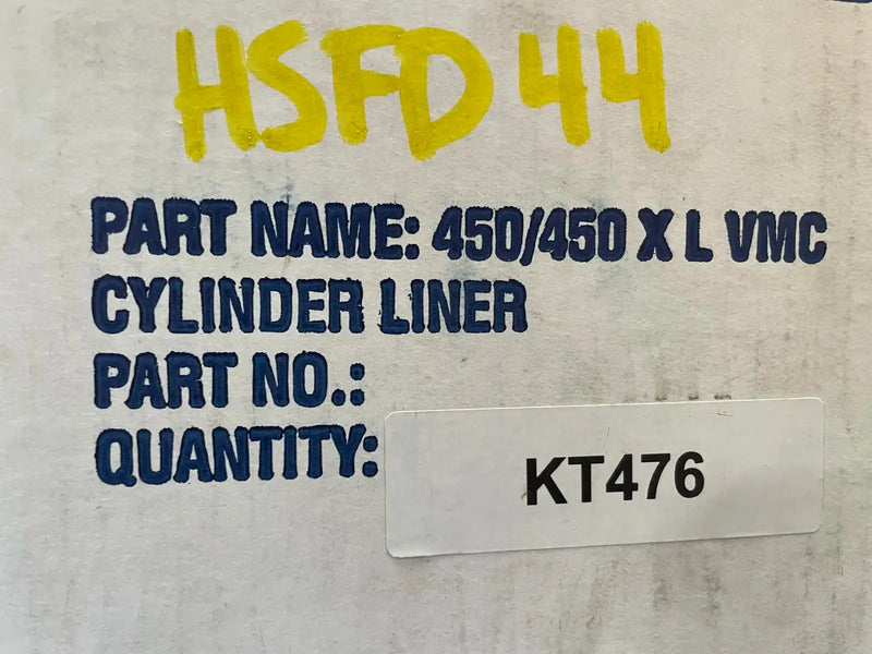Vilter KT476 Cylinder Liner W/CR