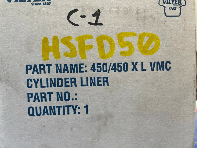 Vilter KT476 Cylinder Liner W/CR