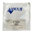 Válvula de succión Vilter KT646 Plate 400 (cantidad de 12)