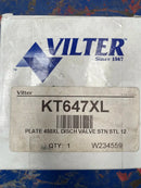 Placa de válvula de descarga Vilter KT647XL (cantidad de 12)