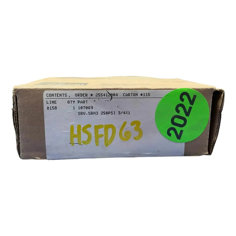 Válvula de seguridad de alta capacidad Parker RS SRH3 (3/4 x 1)