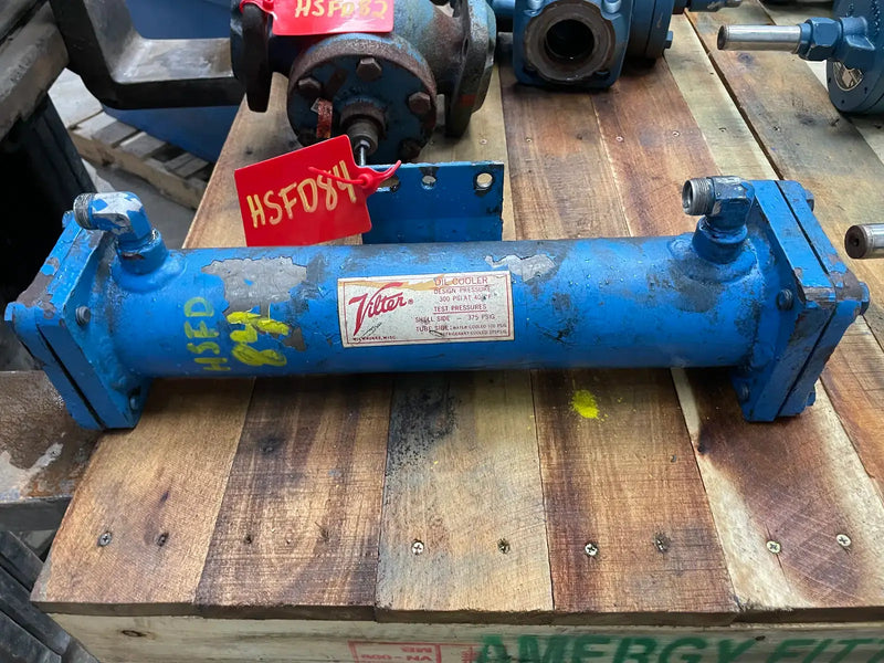 Vilter Reciprocating Compressor Oil Cooler