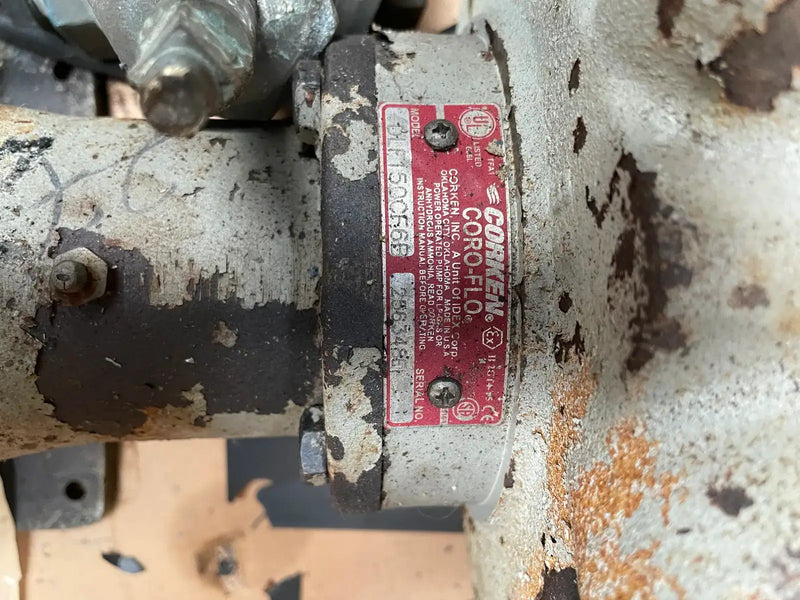 Corken Coro Flo DLF150CF6B Pump (5 HP, 58 GPM Max)