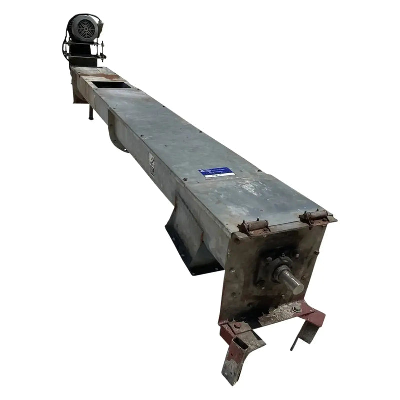 Transportador de tornillo sinfín de acero galvanizado - 2 HP