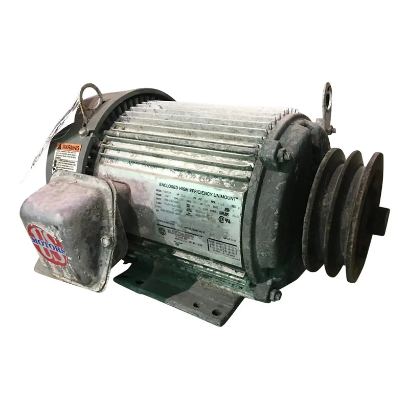 Teco-Westinghouse ASHE-UW005 Motor (200 HP, 3548 RPM, 460 V)