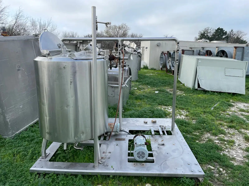 Stainless Steel HTST Skid
