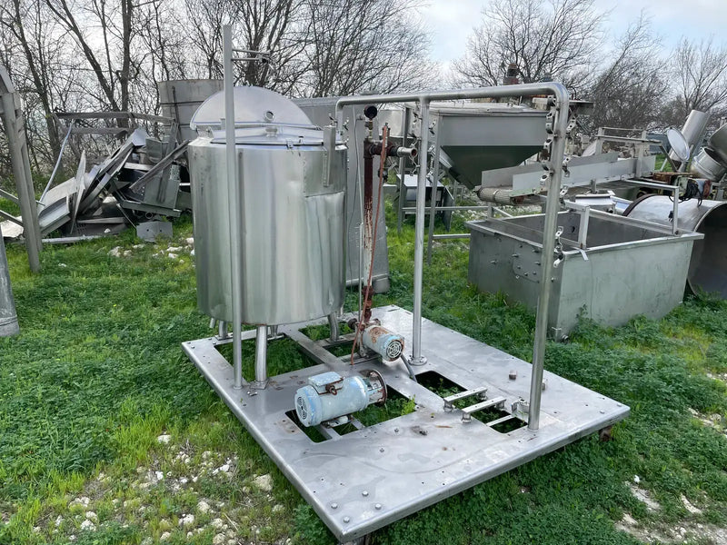Stainless Steel HTST Skid
