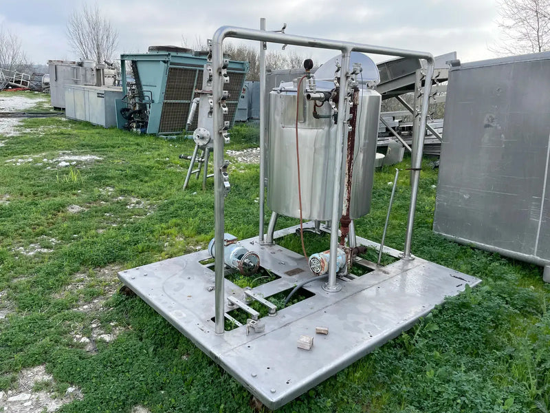 Stainless Steel HTST Skid