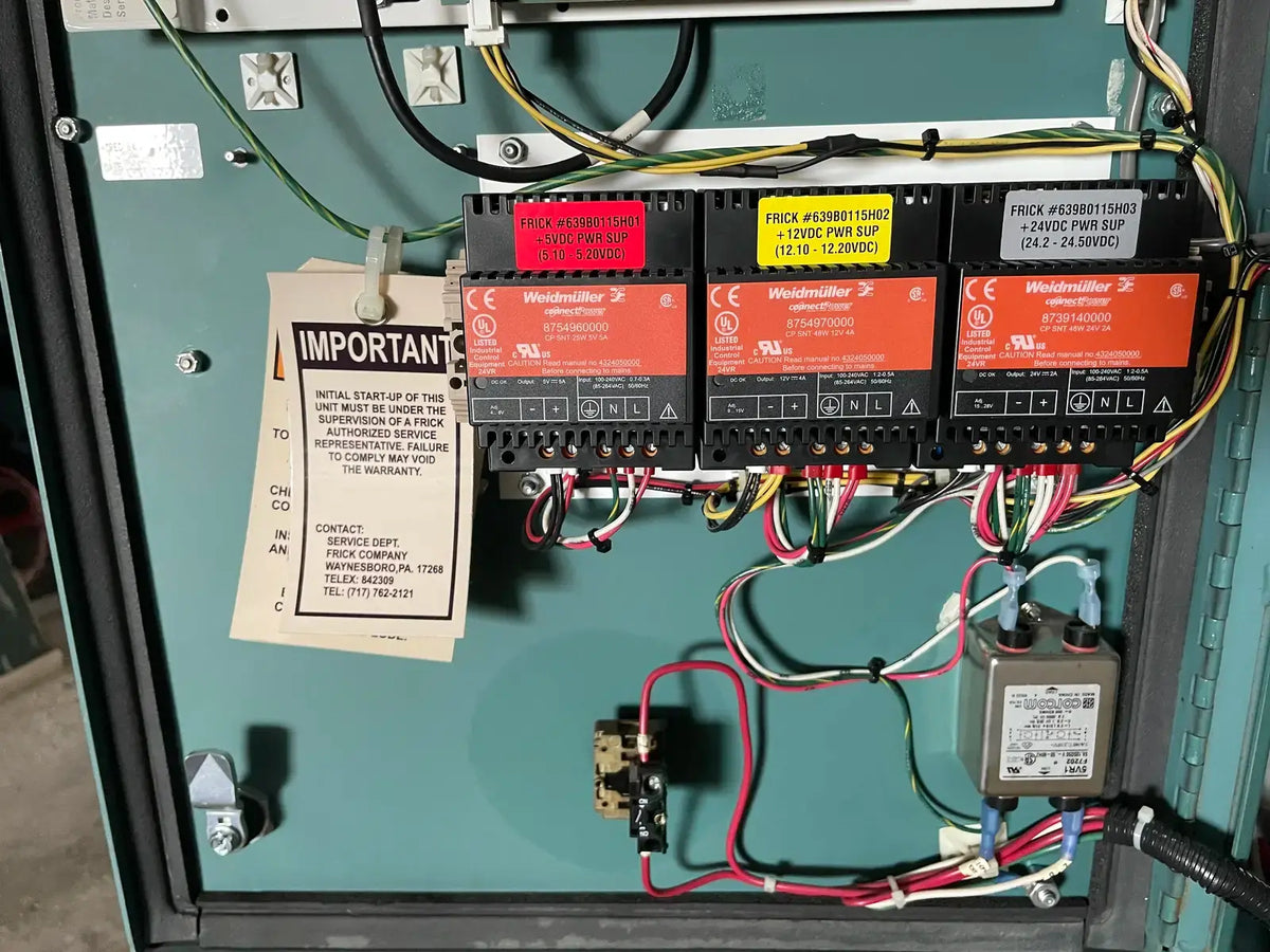 Frick RWF-II-270B Rotary Screw Compressor Package (Frick SGC2321, 206