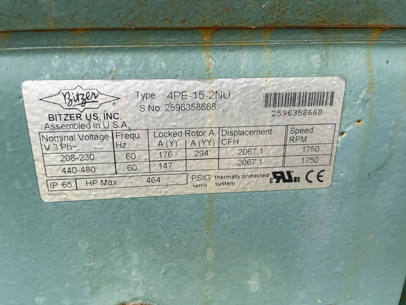 RAE Corporation RCUAC3BS15-H4 Condensador enfriado por aire (10TR)