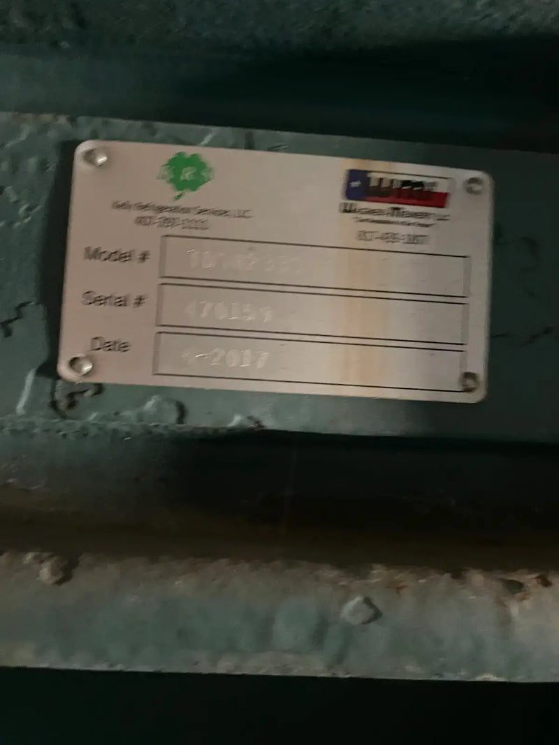 Paquete de compresor de tornillo rotativo Frick RWBII 177H (Frick TDSH233S, 450 HP 460 V, panel de control micro)