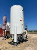 Recirculador de amoníaco vertical RVS (50 x 132 pulgadas, 1405 galones)