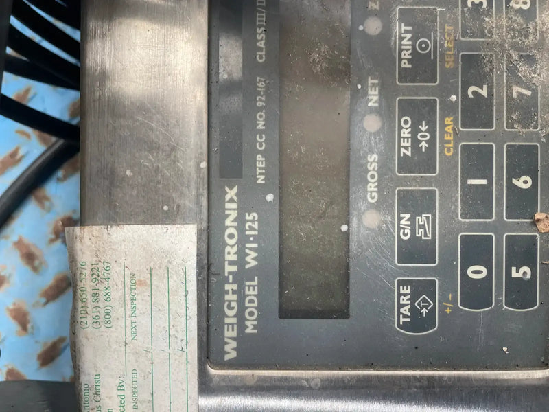 Avery Weigh-Tronix DSL4848-05 Series Floor Scale