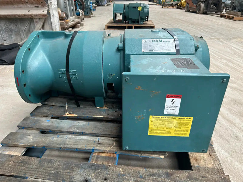 Ram Industries Efficient Smart Series Electric Motor (100 HP, 3565 RPM, 230/460 Volt)