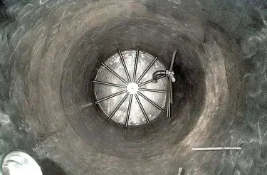 Tanque de columna de columna de carbono aislado