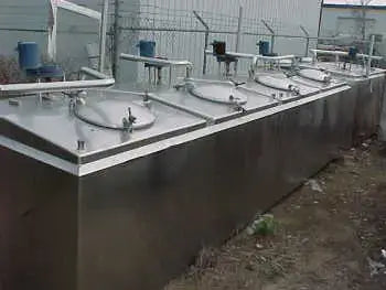 Tanque de mezcla aislado - 450 galones