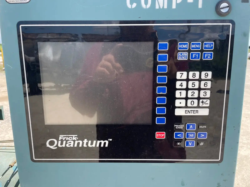Frick RWB II 76H Rotary Screw Compressor Package (MISSING SCREW COMPRESSOR, 150 HP, 230/460V, Frick Quantum Control Panel)