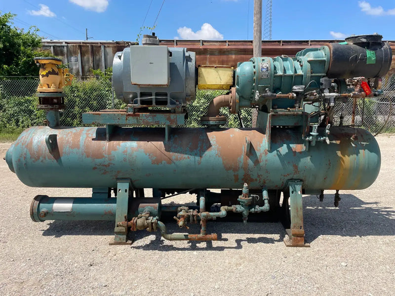 Frick 78 Rotary Screw Compressor Package (Dunham-Bush 2015DLR3X4196, 250 HP 460 V)