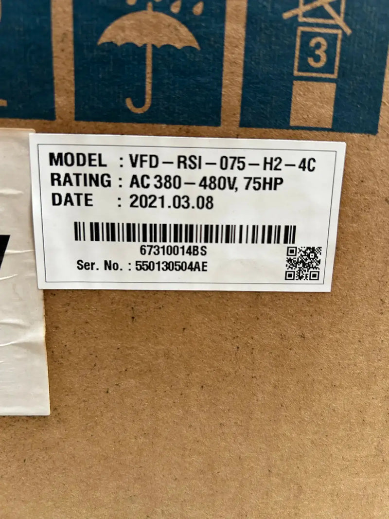 Benshaw VFD-RSI-075-H2-4C Variable Frequency Drive (75 Hp)