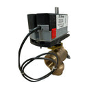 Bray ST125-3-34DC24-44-TP 3-Way Ball Valve (1.25 in  NPT)